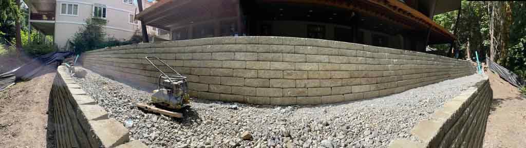 Landscaping Blocks Retaining Wall Snohomish