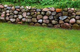 Natural Stone Retaining Wall