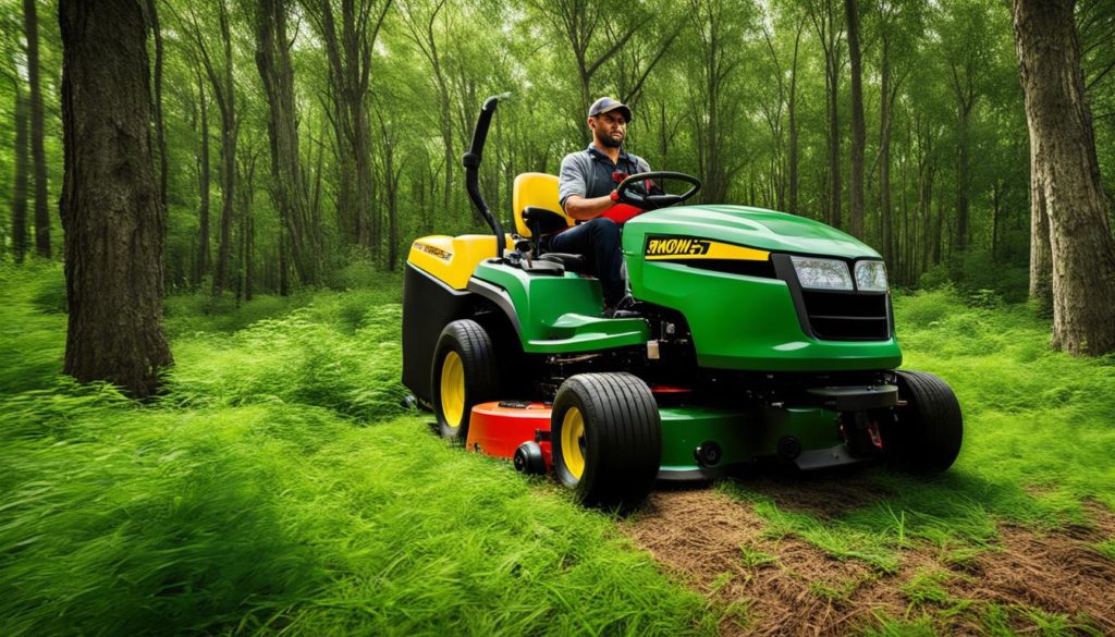 mower land clearing