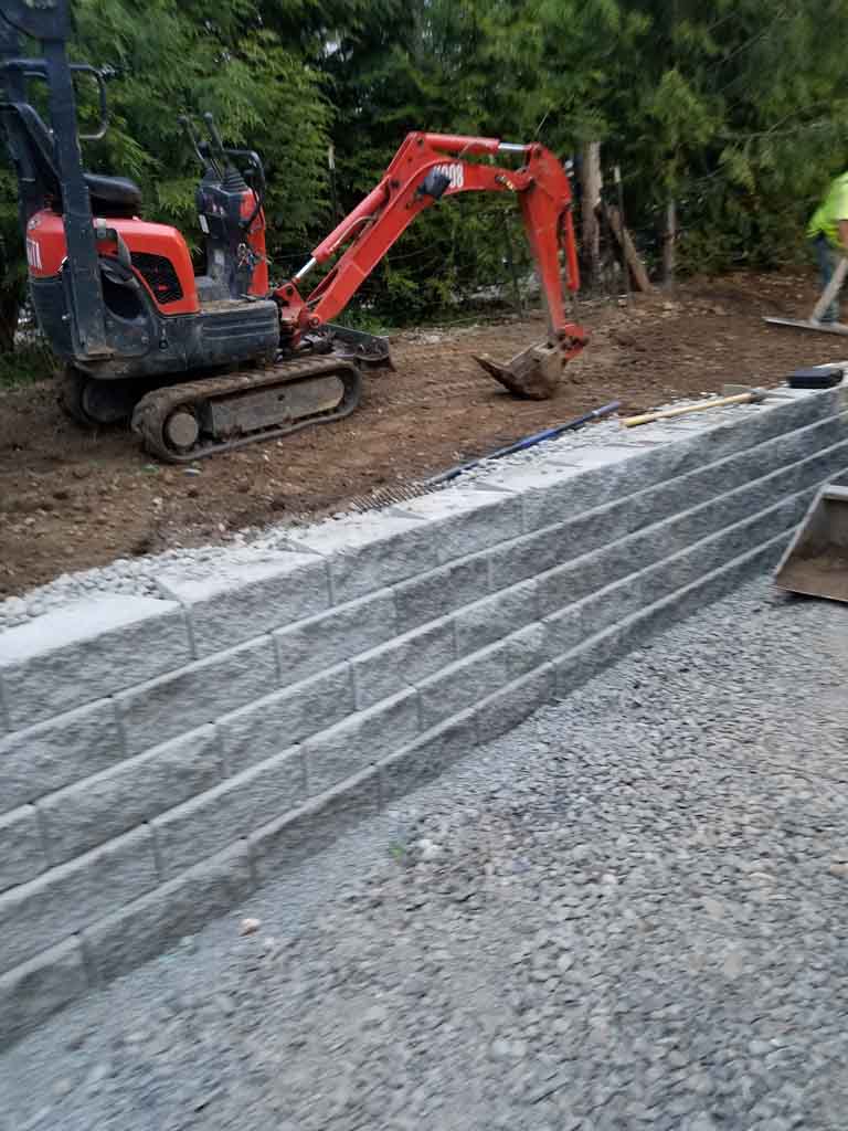 Retaining Wall Installation Snohomish County Washington