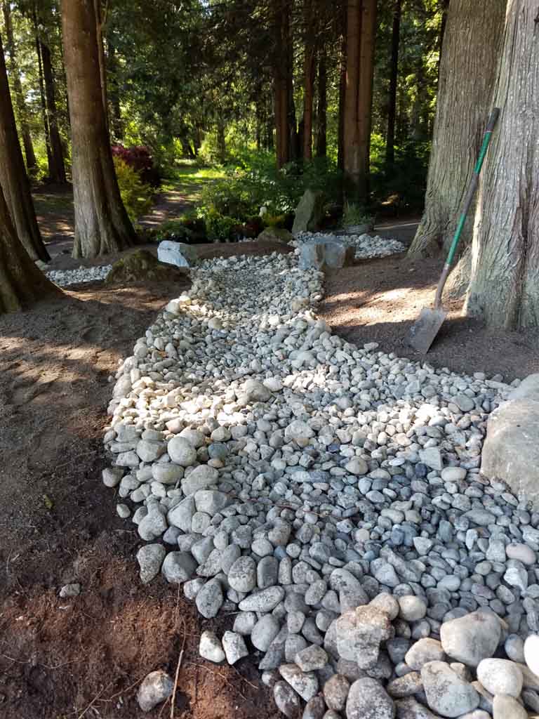 Rock Gardern Creation Snohomish County WA