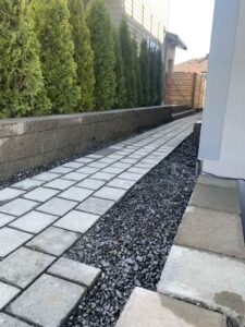 Walkway and pathway installation Three Lakes