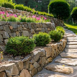 Retaining Wall Background