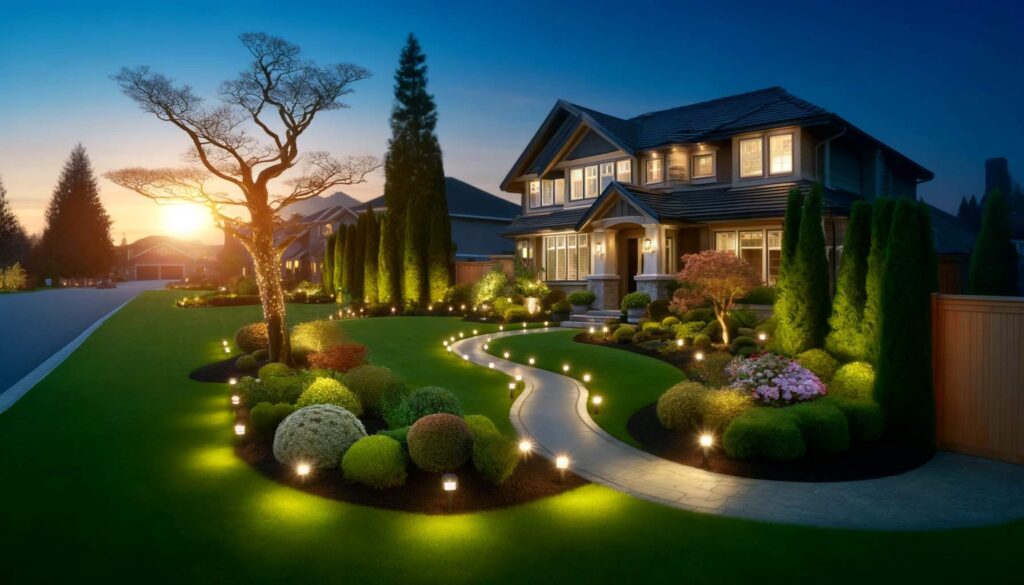 exterior Lighting Installation in Washington