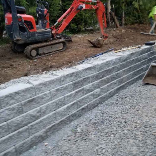 Retaining Wall Installation Marysville Washington