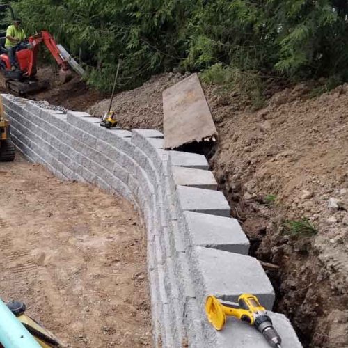 Landscaping Blocks Retaining Wall Snohomish